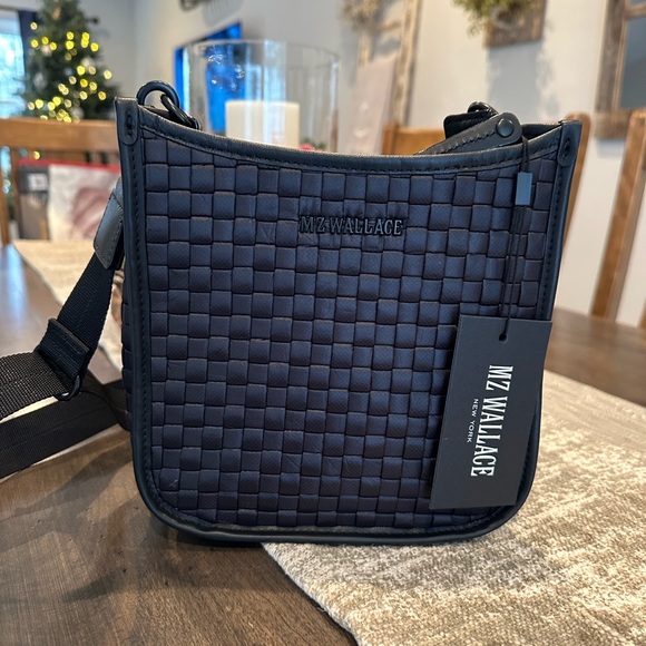 MZ Wallace Black Small Woven Box Crossbody – New with tags!! - Picture 3 of 7